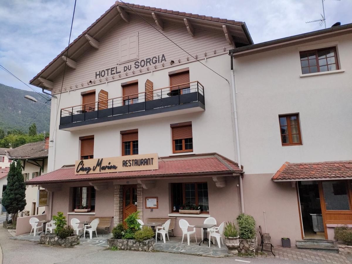 Hotel-Restaurant Le Sorgia Bellegarde-sur-Valserine ภายนอก รูปภาพ