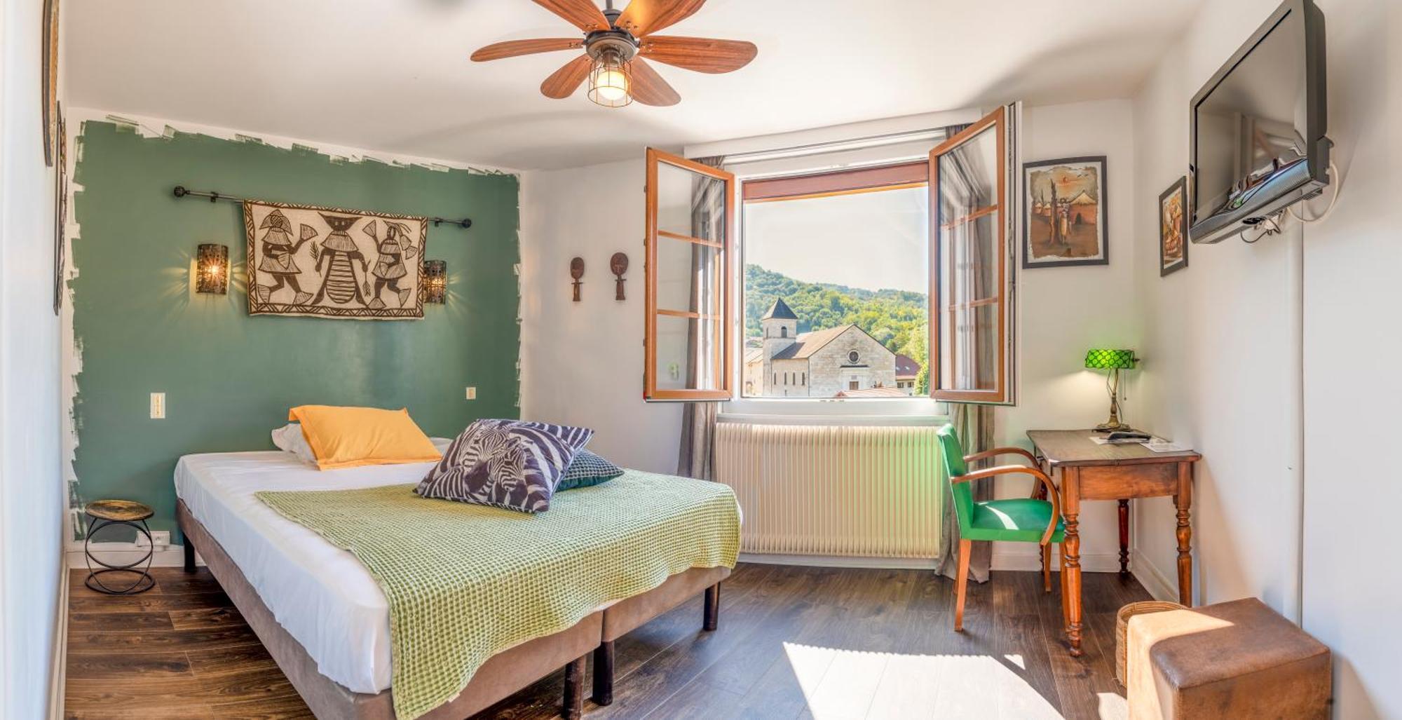 Hotel-Restaurant Le Sorgia Bellegarde-sur-Valserine ภายนอก รูปภาพ